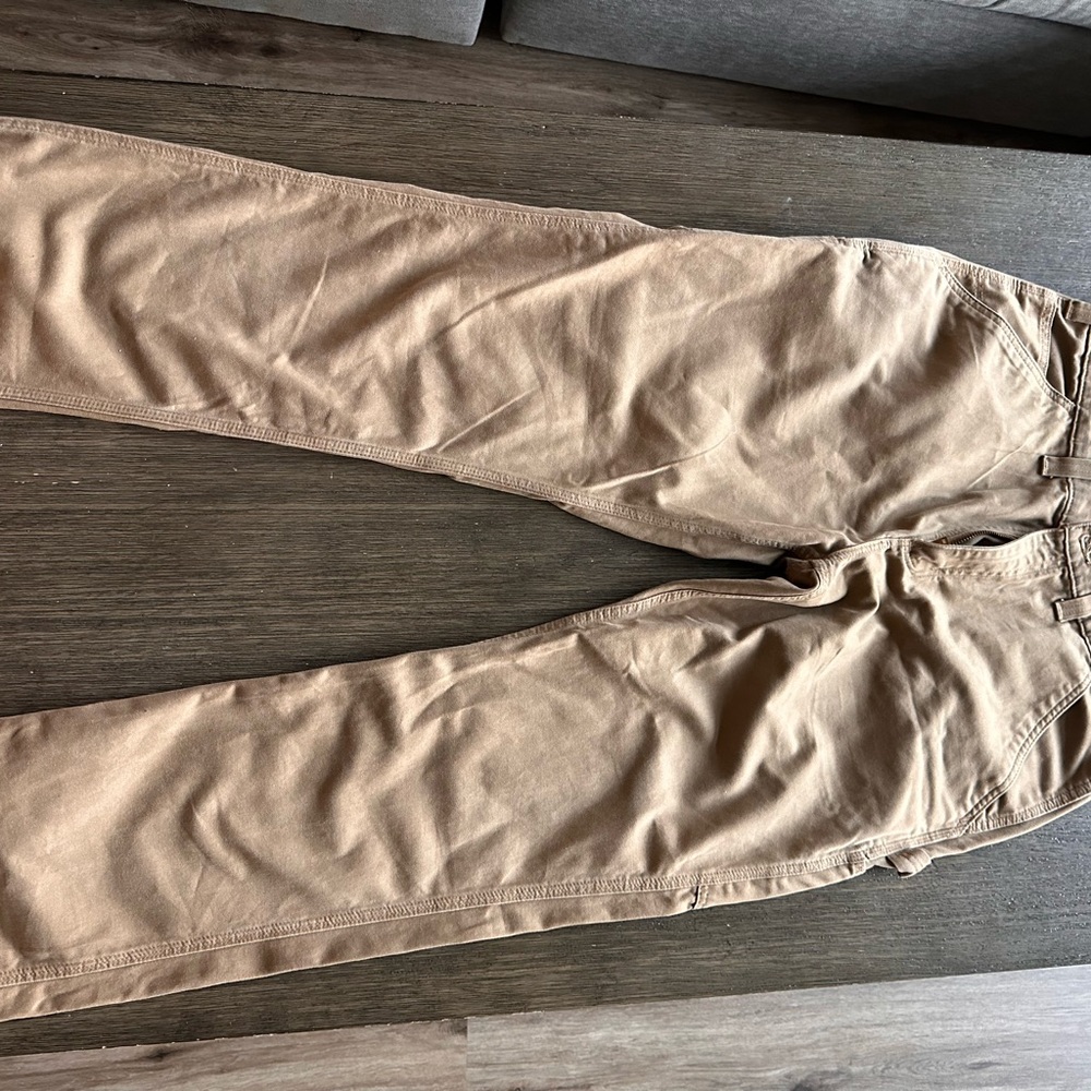 Carhartt Men's khaki Cargo Pants 36x32
